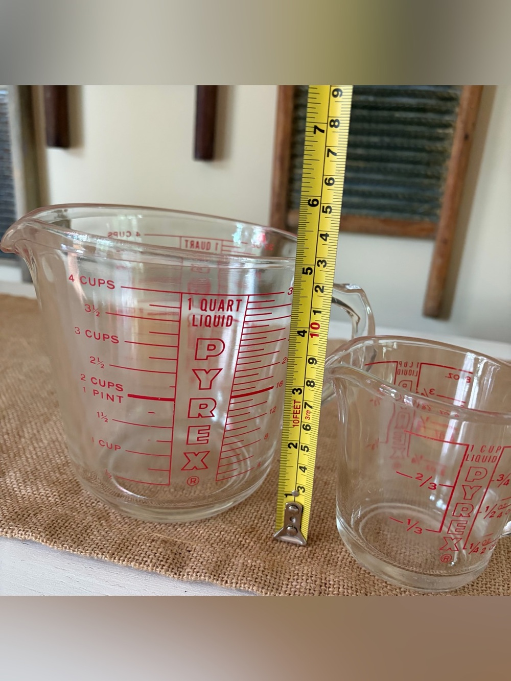 Vintage Pyrex Measuring Cup Set❤️ - Picture 5 of 12